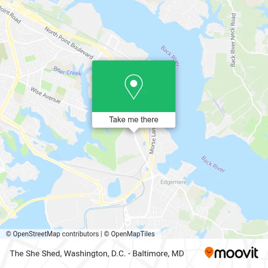 The She Shed map
