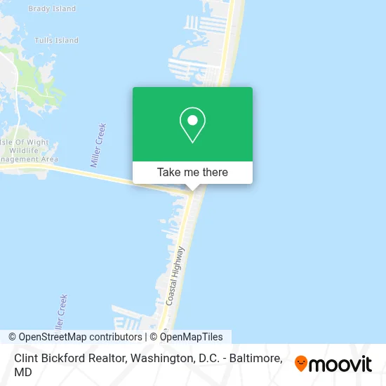 Clint Bickford Realtor map