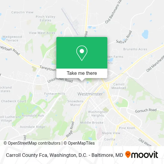 Carroll County Fca map