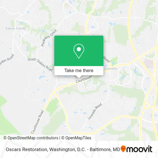 Oscars Restoration map
