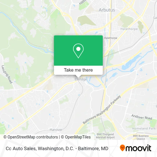 Cc Auto Sales map