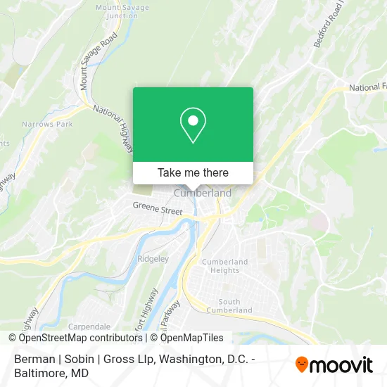 Berman | Sobin | Gross Llp map