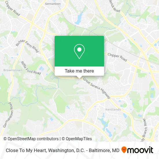 Close To My Heart map