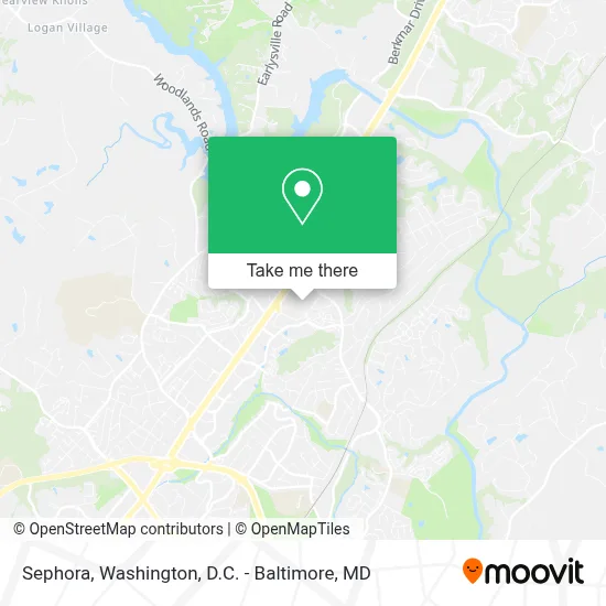 Sephora map