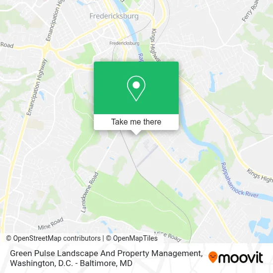 Green Pulse Landscape And Property Management map