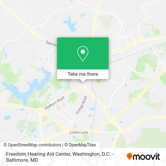 Freedom Hearing Aid Center map
