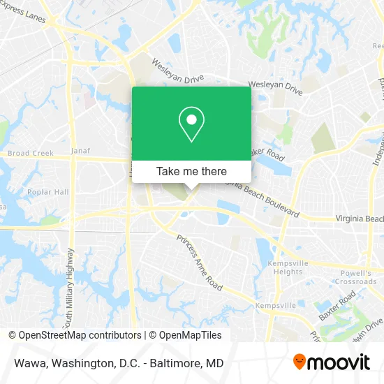 Wawa map