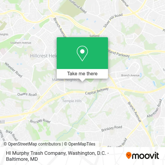 Hl Murphy Trash Company map