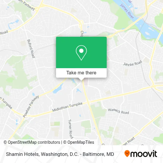 Shamin Hotels map