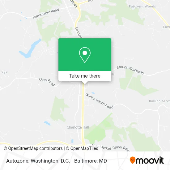 Autozone map