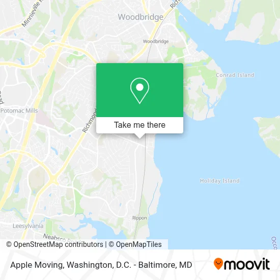 Apple Moving map
