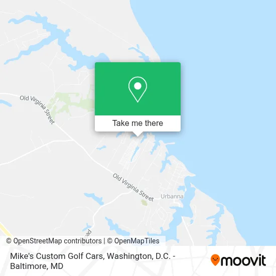Mike's Custom Golf Cars map