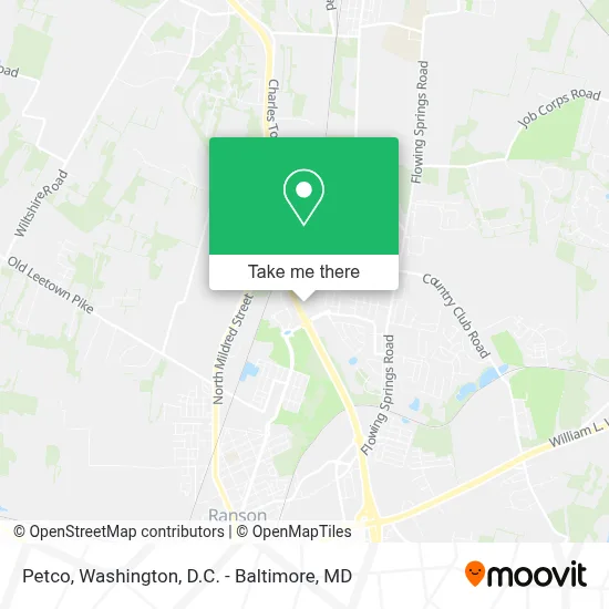 Petco map
