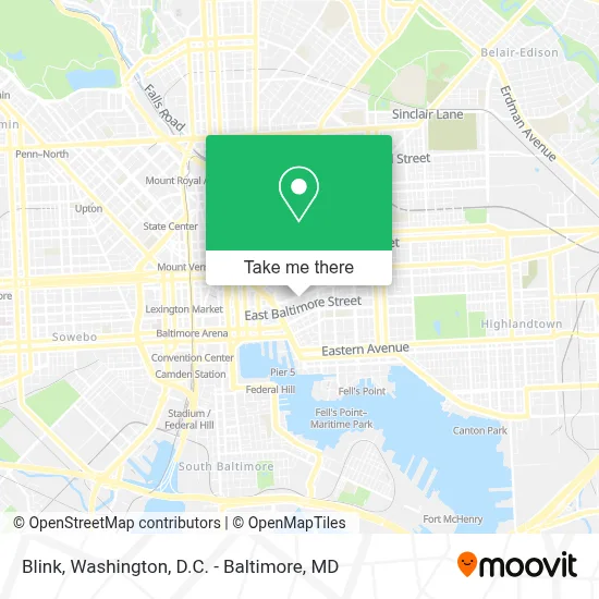Blink map