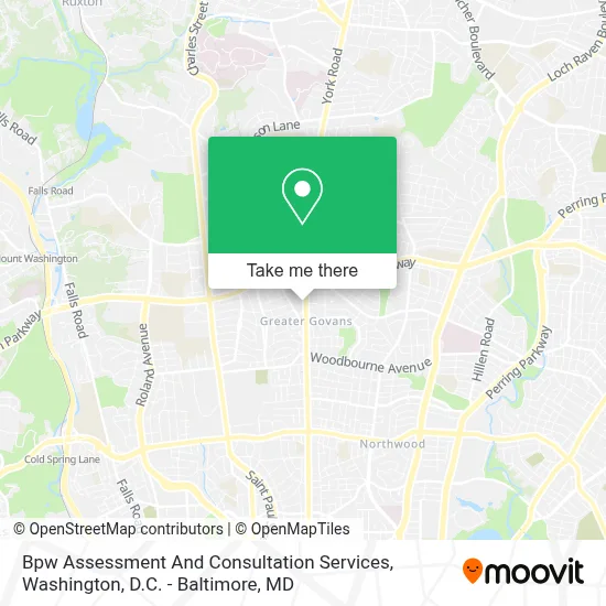 Bpw Assessment And Consultation Services map