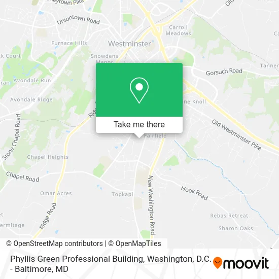 Phyllis Green Professional Building map