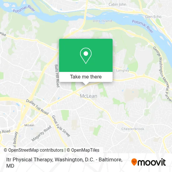 Itr Physical Therapy map