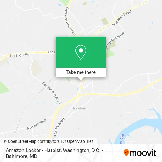 Amazon Locker - Harpist map