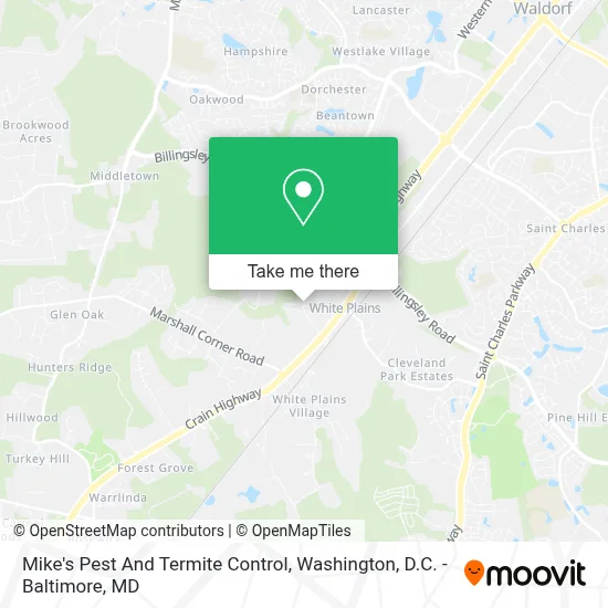 Mike's Pest And Termite Control map