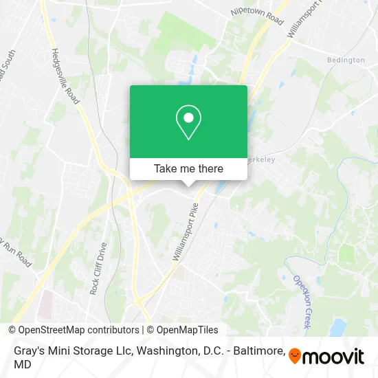 Gray's Mini Storage Llc map