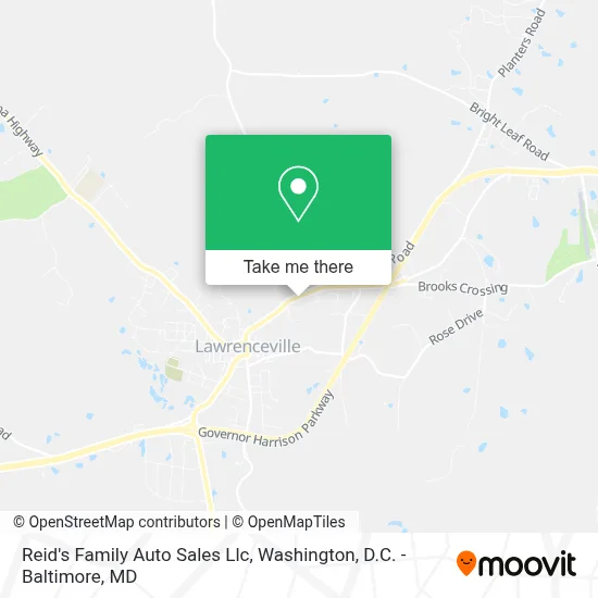 Reid's Family Auto Sales Llc map