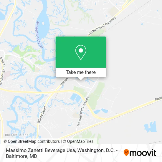 Massimo Zanetti Beverage Usa map