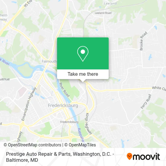 Prestige Auto Repair & Parts map
