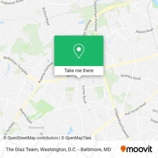 The Diaz Team map