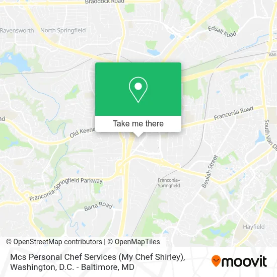 Mcs Personal Chef Services (My Chef Shirley) map