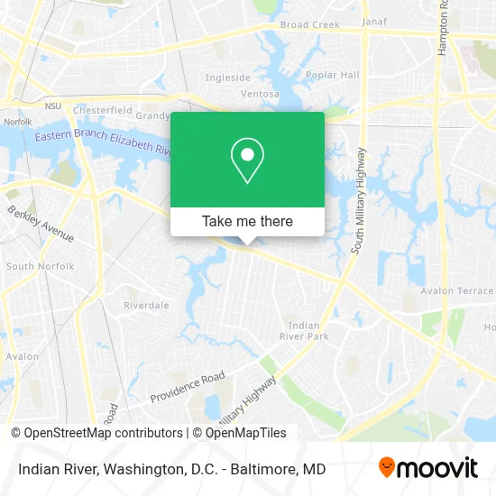 Indian River map