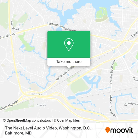 The Next Level Audio Video map