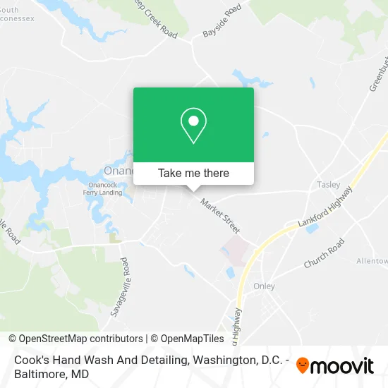 Cook's Hand Wash And Detailing map