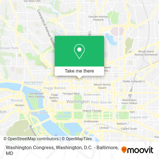Washington Congress map