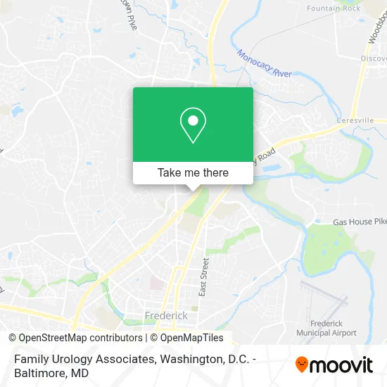 Family Urology Associates map
