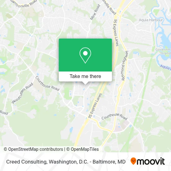 Creed Consulting map