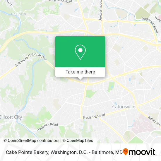 Cake Pointe Bakery map