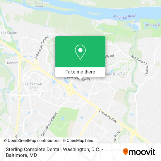 Sterling Complete Dental map