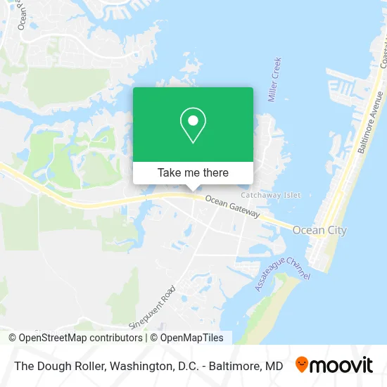 The Dough Roller map