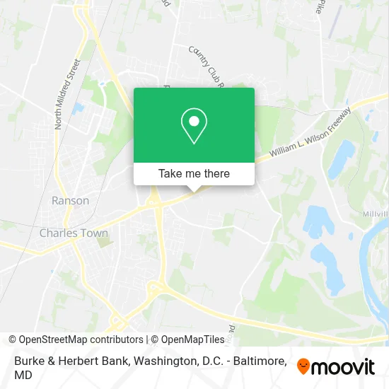Burke & Herbert Bank map
