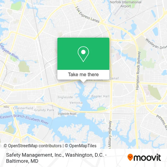 Safety Management, Inc. map