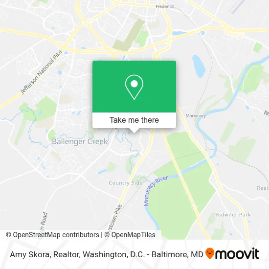 Amy Skora, Realtor map