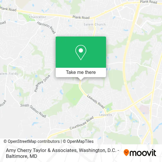 Amy Cherry Taylor & Associates map