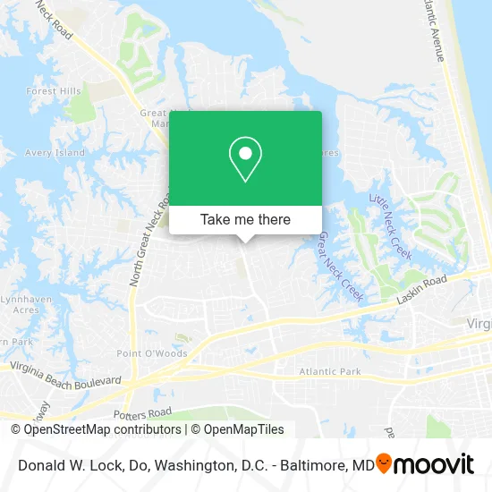 Donald W. Lock, Do map