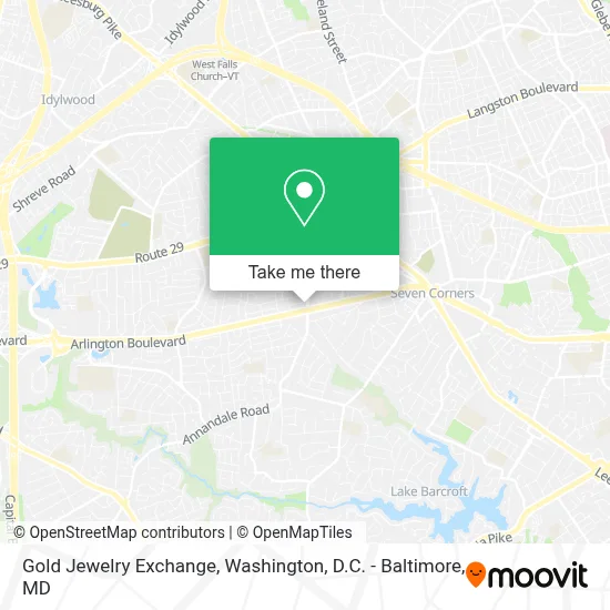 Gold Jewelry Exchange map
