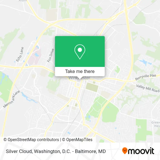 Silver Cloud map