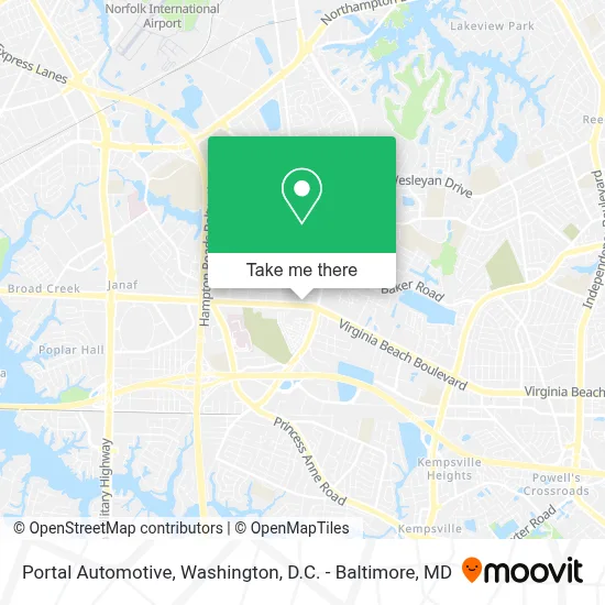 Portal Automotive map