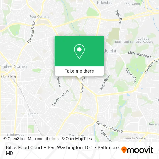 Bites Food Court + Bar map