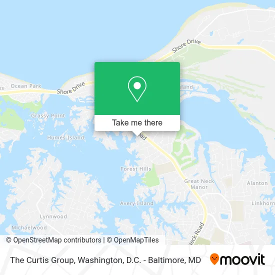 The Curtis Group map