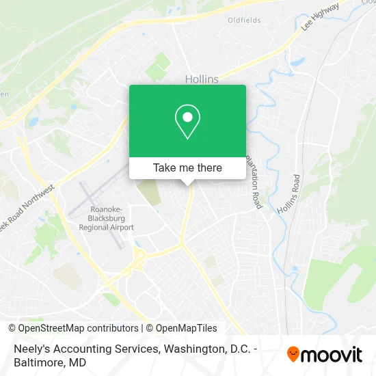 Neely's Accounting Services map