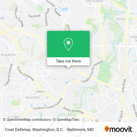 Coat Defense map